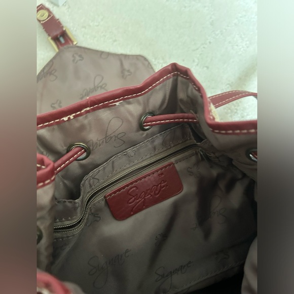 SIGNARE Woman's Purse Cosmopolitan Chocolatier Broadway Cocktail Backpack Fall - Picture 6 of 7